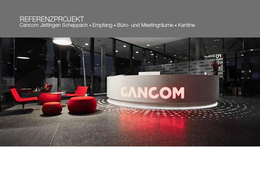 ecobility Referenzprojekt Cancom LED-Bürobeleuchtung